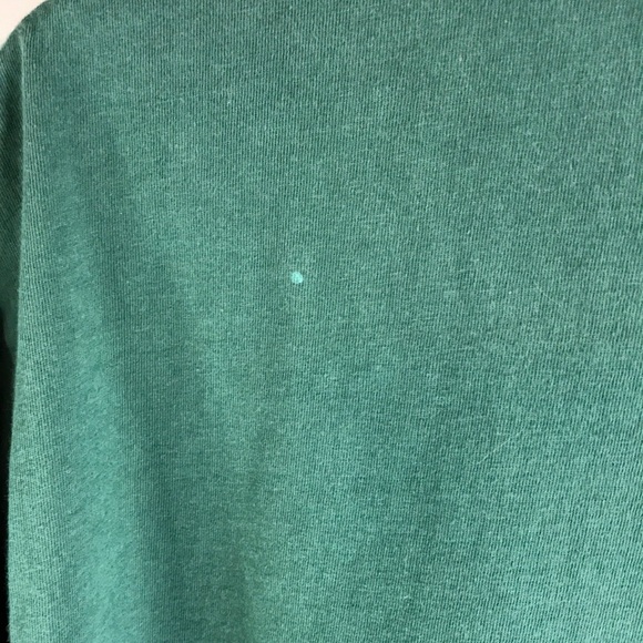 Unisex Forest Green Short Sleeve Tee with Painted Turtle Graphic - Picture 6 of 9